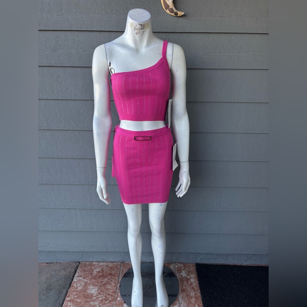 Hera Collection Fuchsia Skirt Set